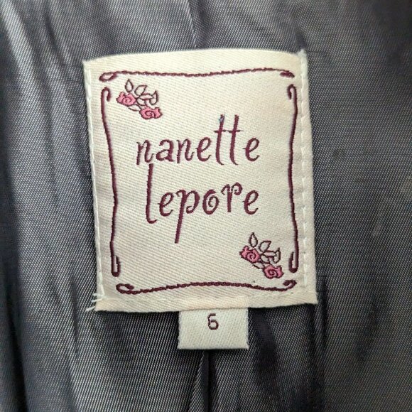 Nanette Lapore floral embroidered shirt jacket - Picture 6 of 9